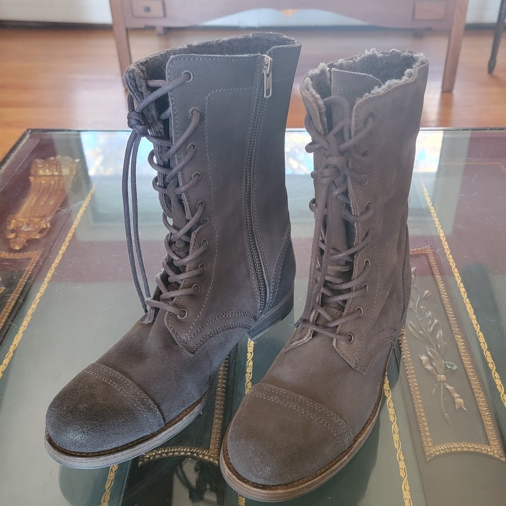 AllSaints Suede Boots